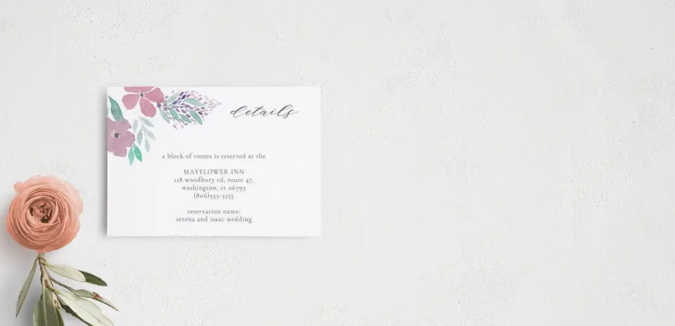 Guest Information Card