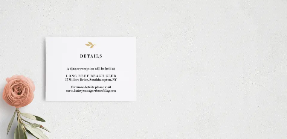 Guest Information Card