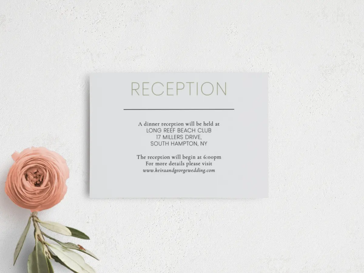 Guest Information Card