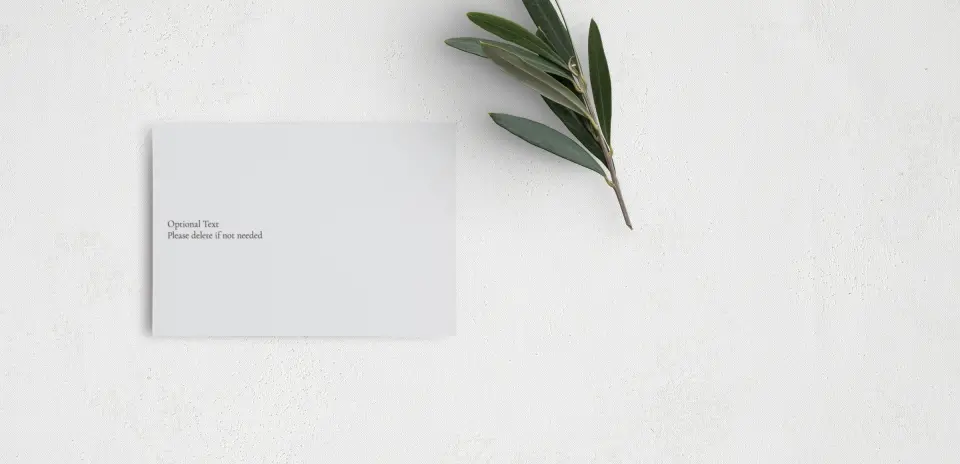 Guest Information Card Back View