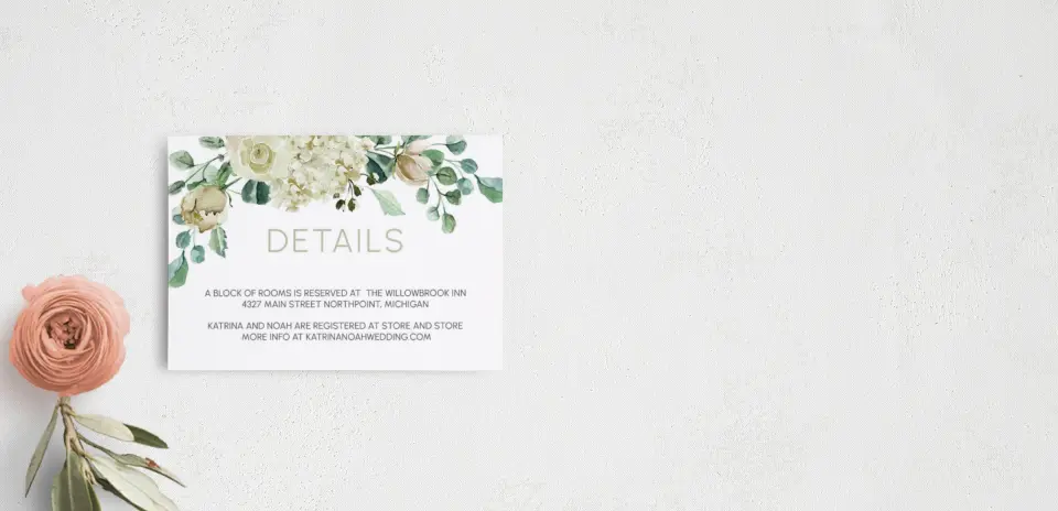 Guest Information Card