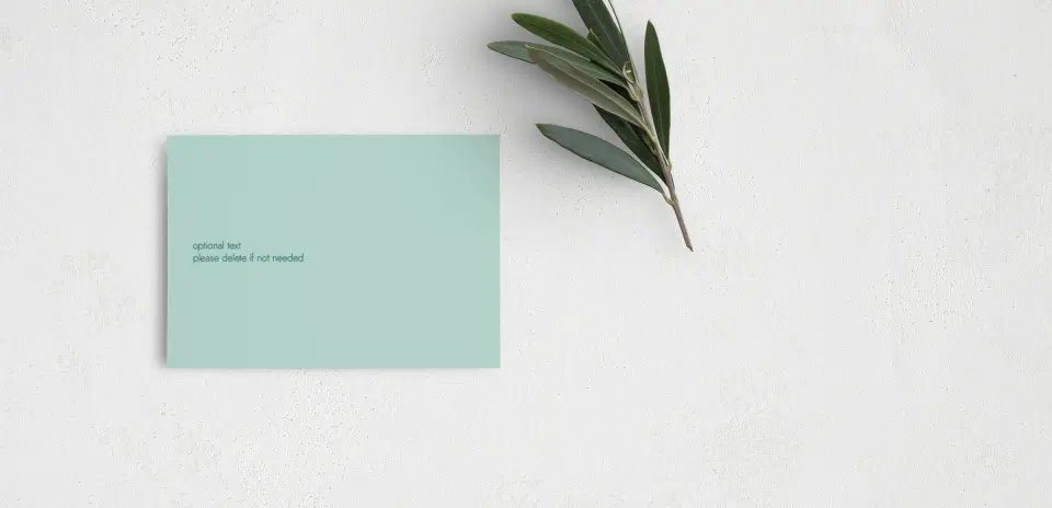 Guest Information Card Back View