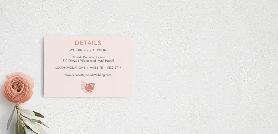 Guest Information Card