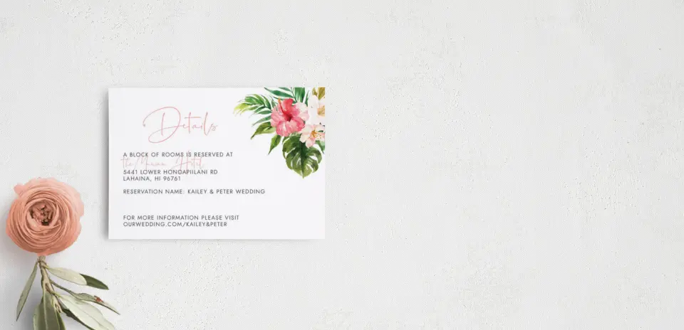Guest Information Card