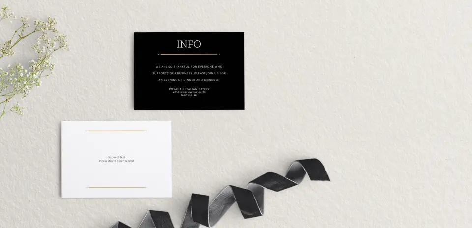 RSVP Postcard Mailing Side
