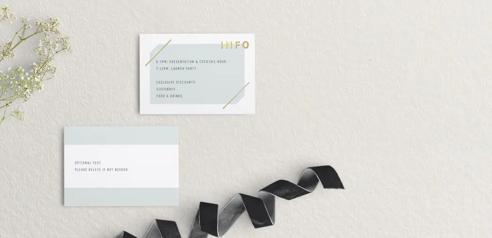 RSVP Postcard Mailing Side