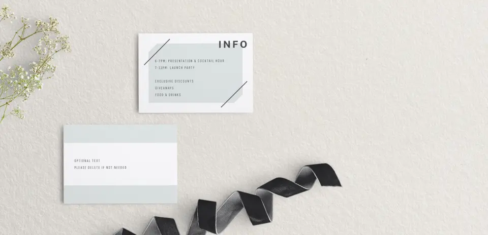 RSVP Postcard Mailing Side