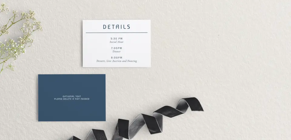 RSVP Postcard Mailing Side