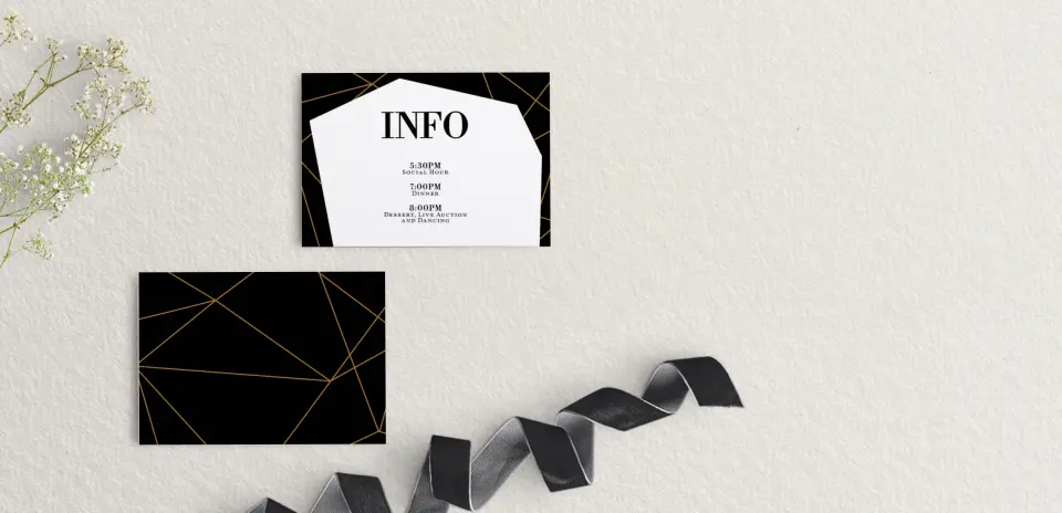 RSVP Postcard Mailing Side