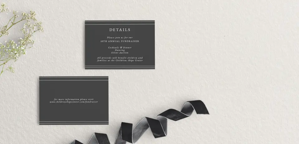 RSVP Postcard Mailing Side