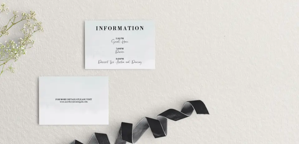 RSVP Postcard Mailing Side