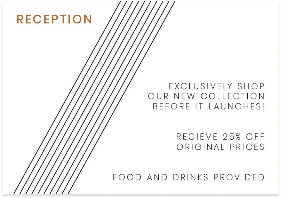 This is a 5" x 3½" Gala Invitation Enclosure Card called Debut Celebration printed in full color on Premium Smooth paper