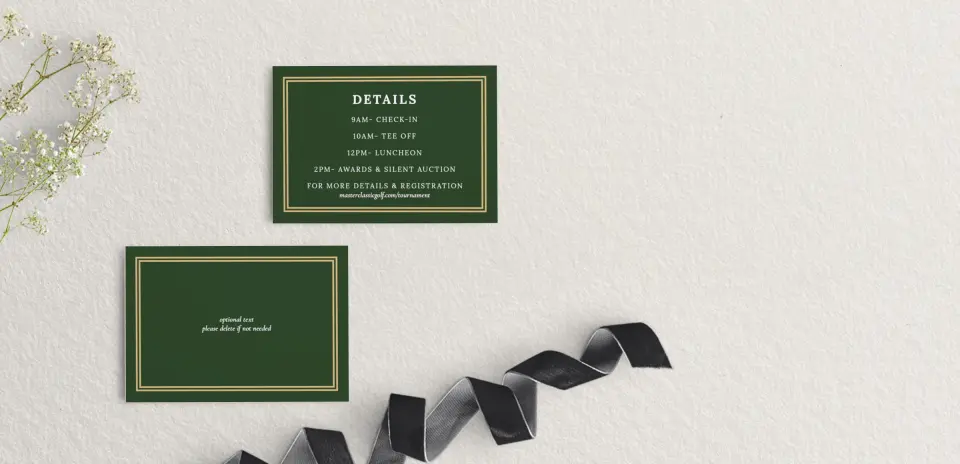 RSVP Postcard Mailing Side