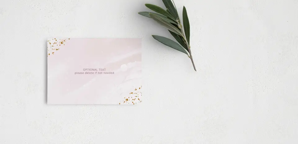Guest Information Card Back View