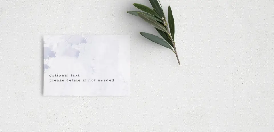 Guest Information Card Back View