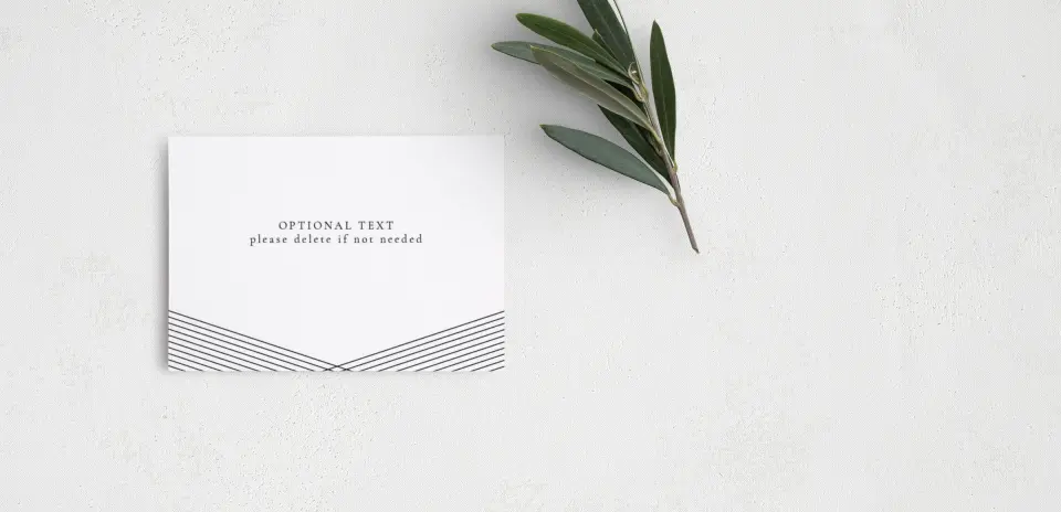 Guest Information Card Back View
