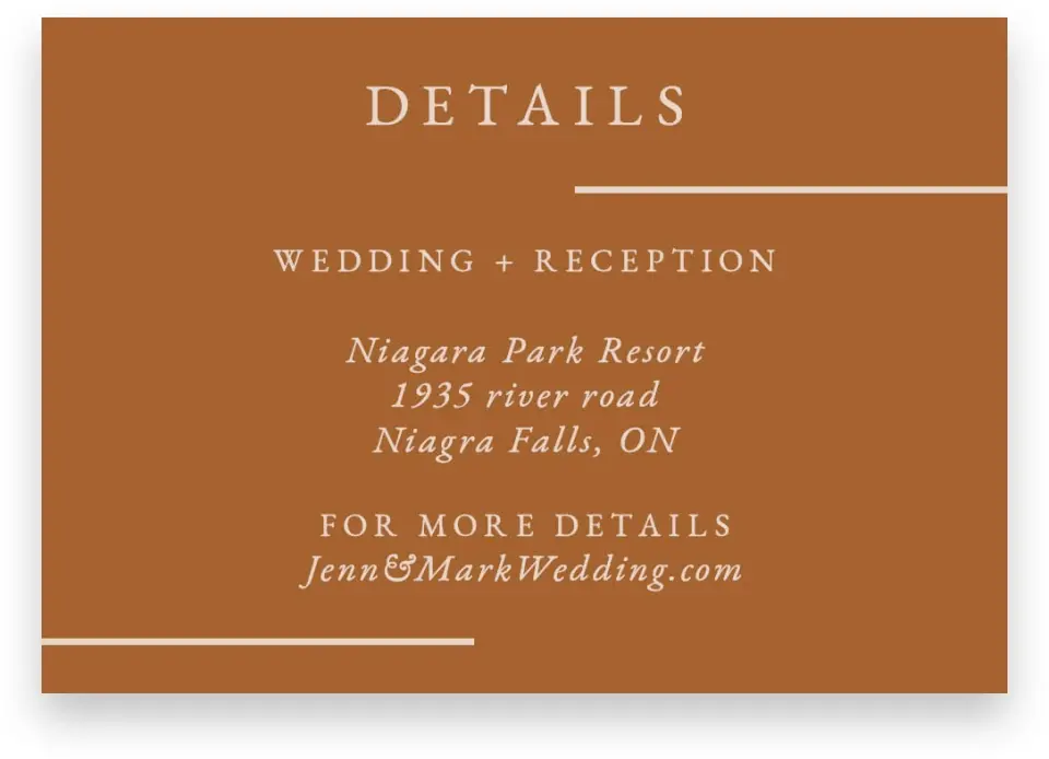 This is a 5" x 3½" Wedding Invitation Enclosure Card called Adorable Duo printed in full color on Premium Smooth paper