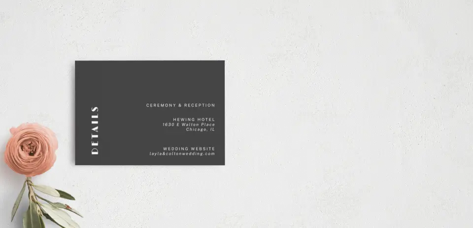 Guest Information Card