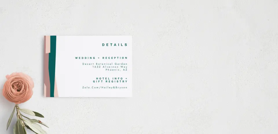 Guest Information Card