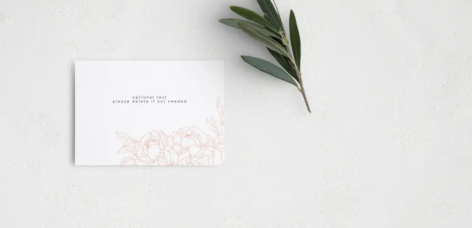 Guest Information Card Back View