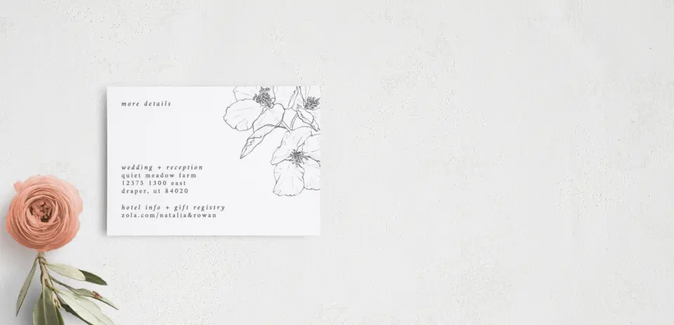 Guest Information Card