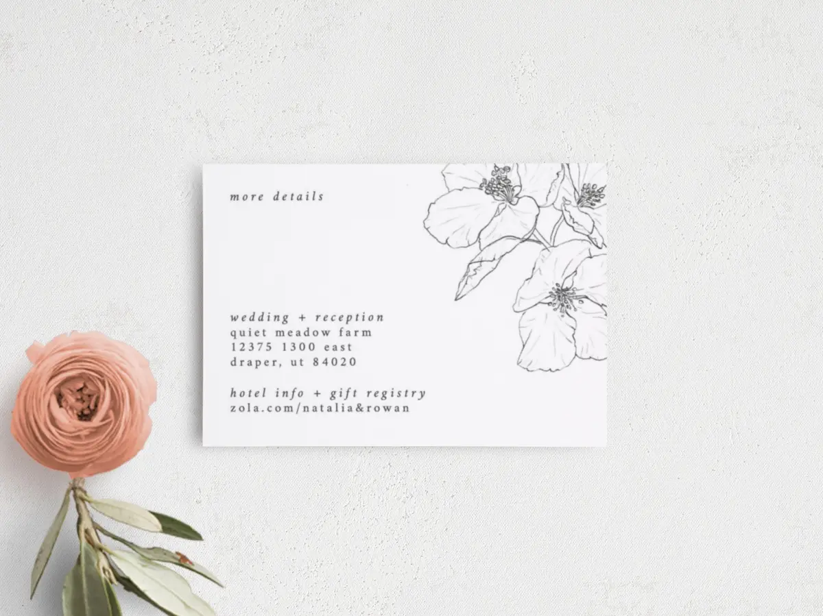 Guest Information Card