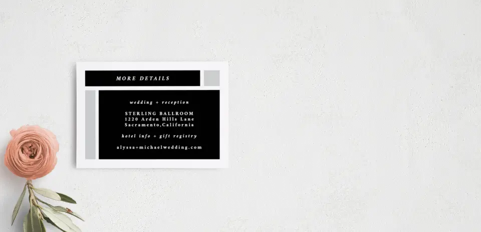 Guest Information Card