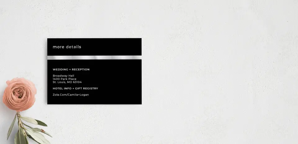 Guest Information Card