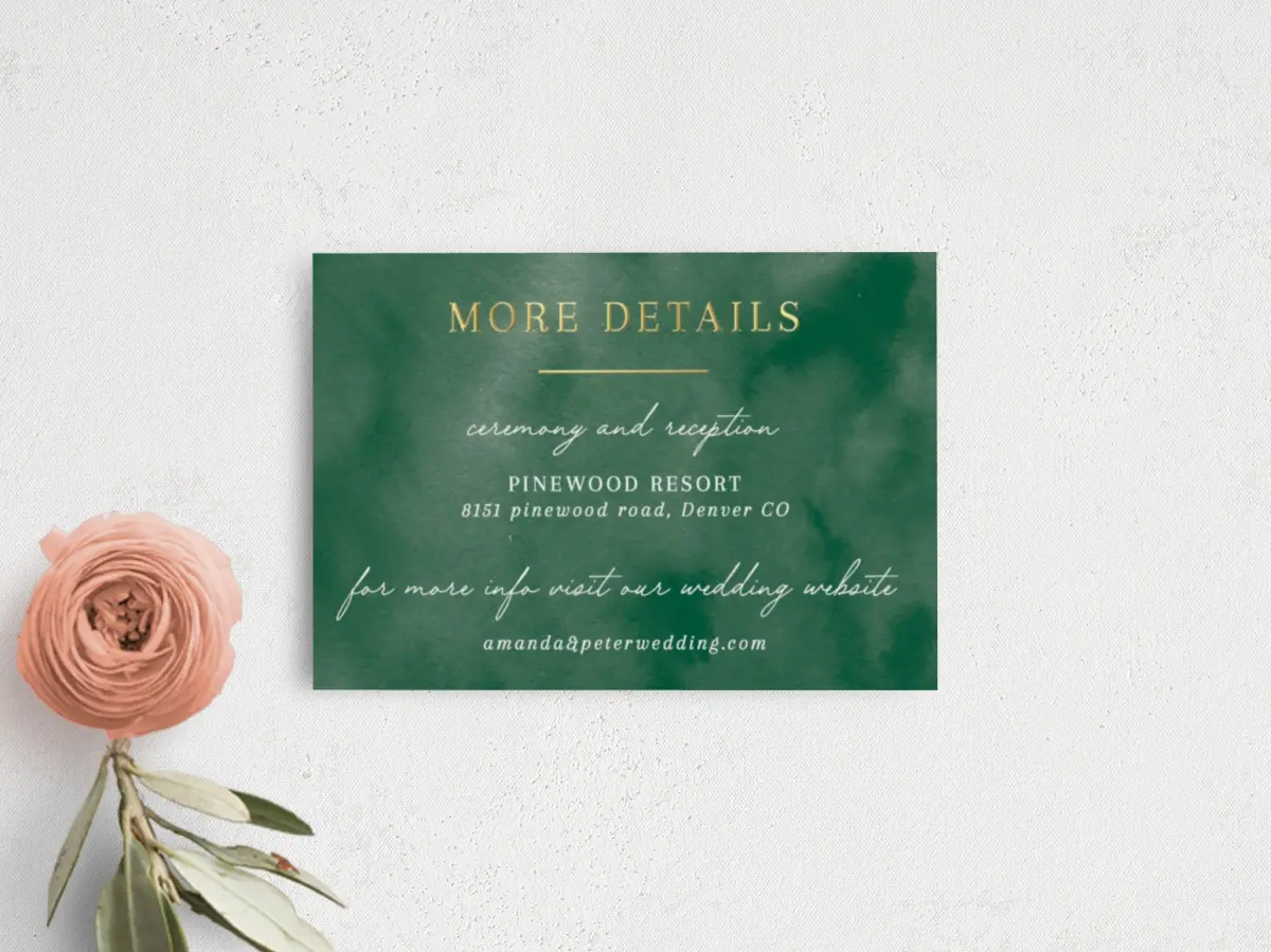 Guest Information Card