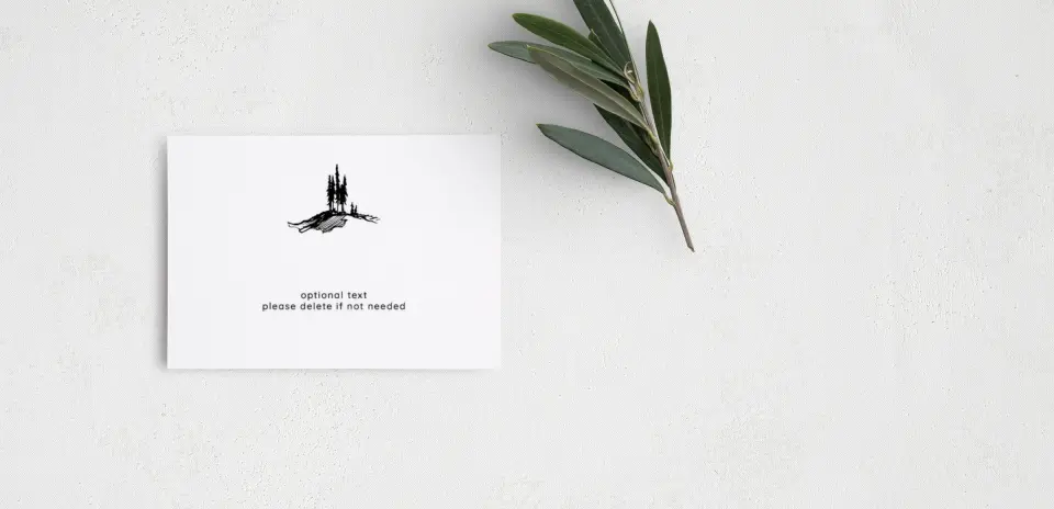 Guest Information Card Back View