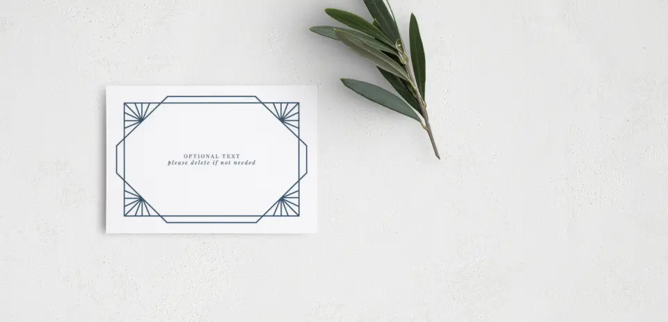 Guest Information Card Back View