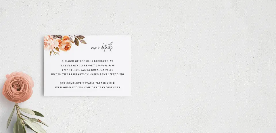 Guest Information Card