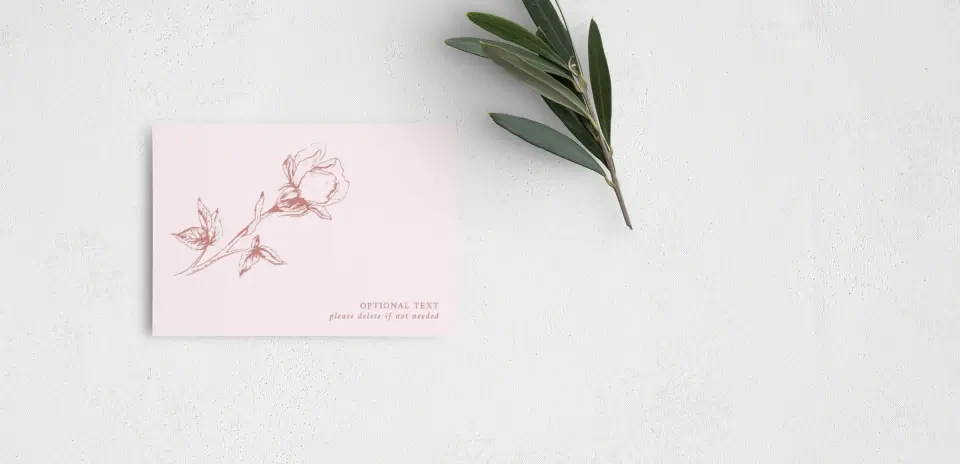 Guest Information Card Back View