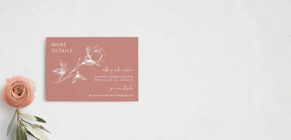 Guest Information Card