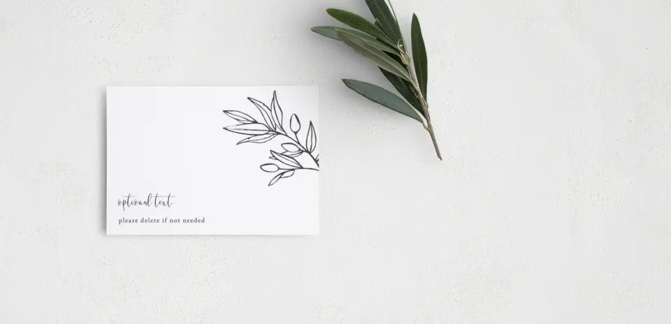 Guest Information Card Back View