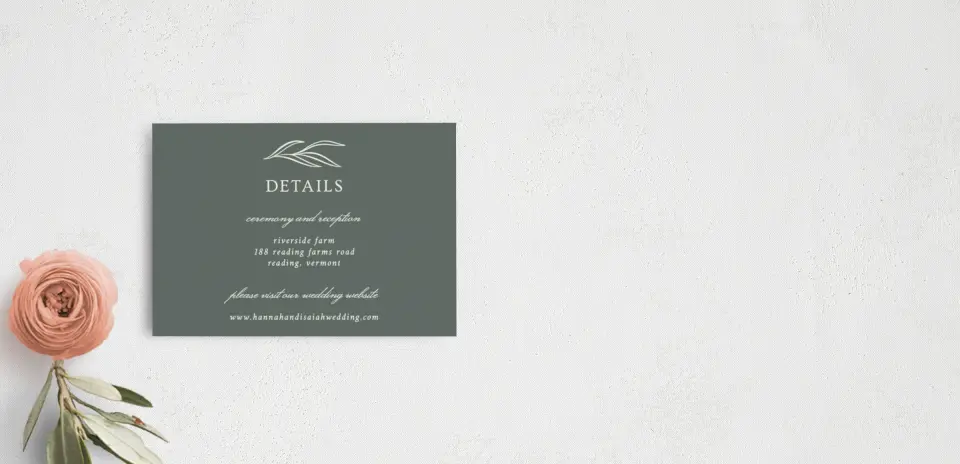 Guest Information Card