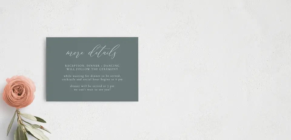 Guest Information Card