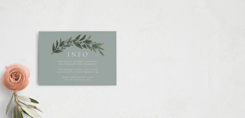 Guest Information Card