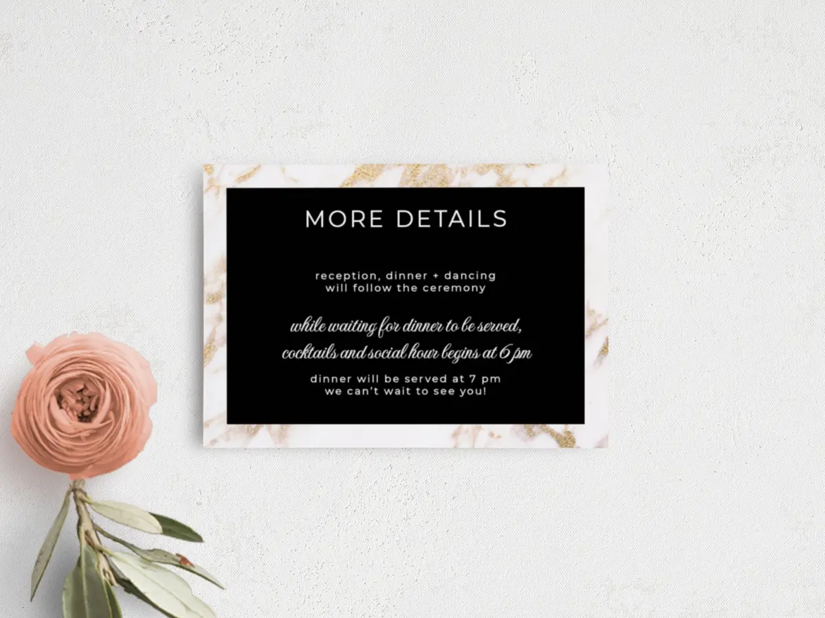 Guest Information Card