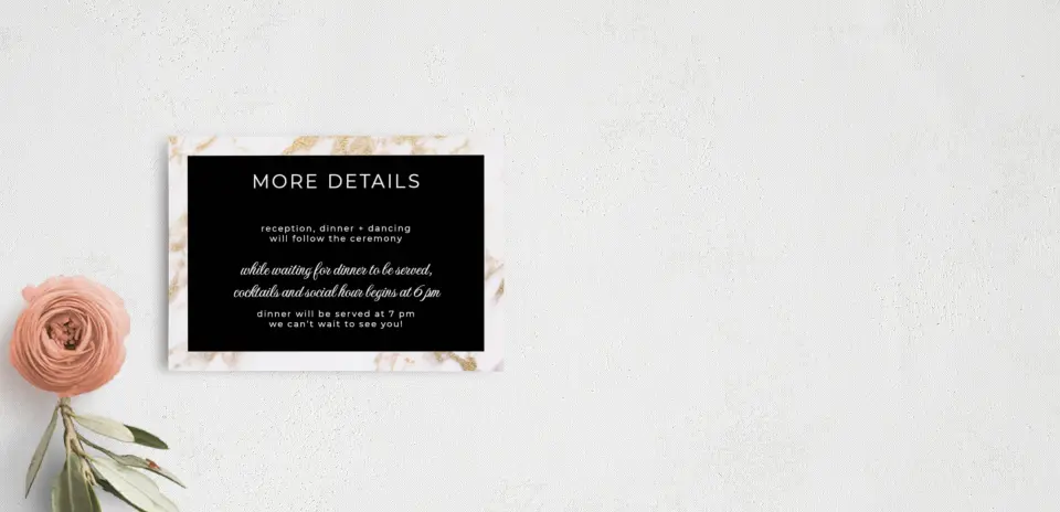 Guest Information Card