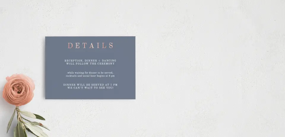 Guest Information Card