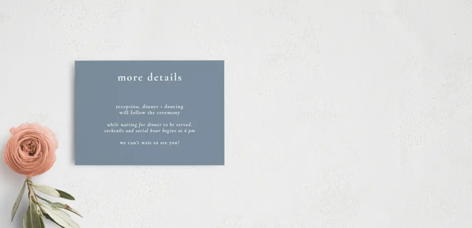Guest Information Card