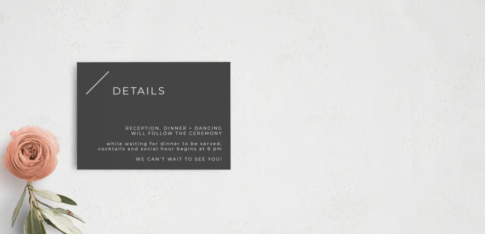 Guest Information Card