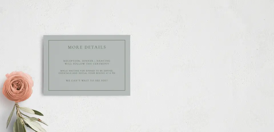 Guest Information Card