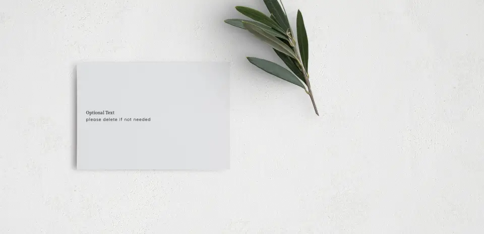 Guest Information Card Back View