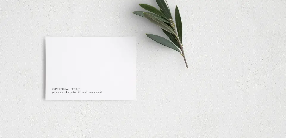 Guest Information Card Back View