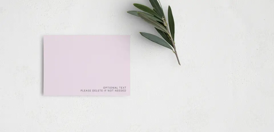 Guest Information Card Back View