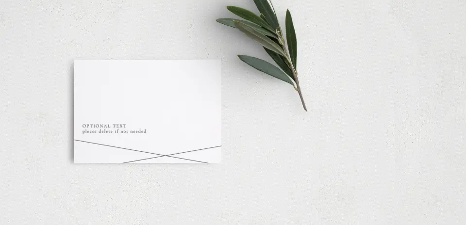 Guest Information Card Back View