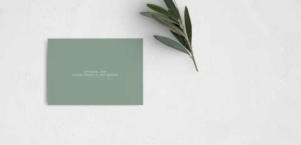 Guest Information Card Back View
