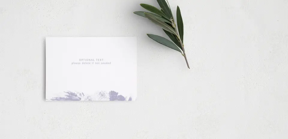 Guest Information Card Back View